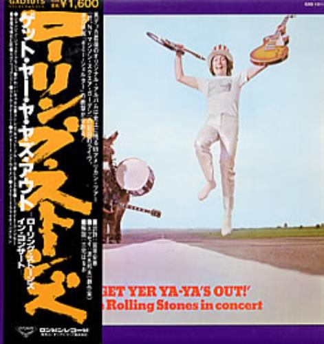 The Rolling Stones Get Yer Ya-Ya's Out! vinyl LP album (LP record) Japanese ROLLPGE140015