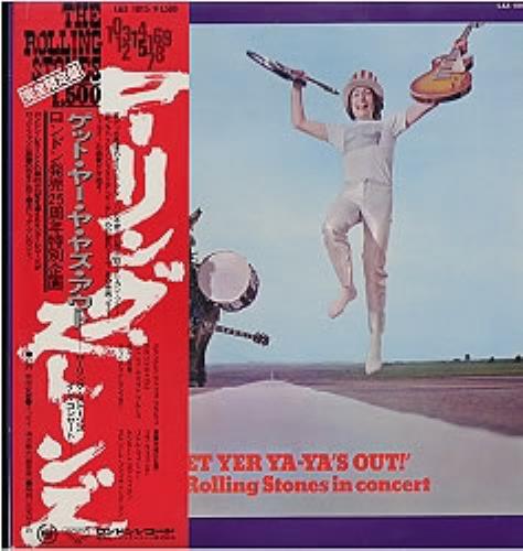 The Rolling Stones Get Yer Ya-Ya's Out! vinyl LP album (LP record) Japanese ROLLPGE176286