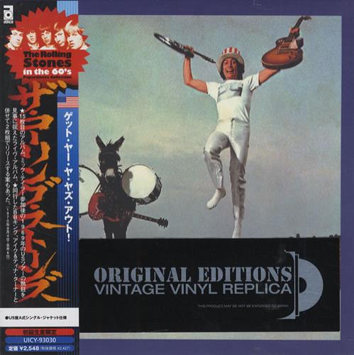 The Rolling Stones Get Yer Ya-Ya's Out! CD album (CDLP) Japanese ROLCDGE432012