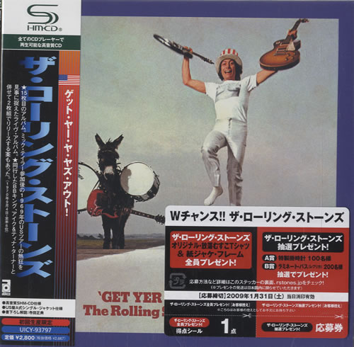 The Rolling Stones Get Yer Ya-Ya's Out! SHM CD Japanese ROLHMGE452361