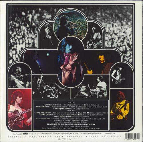 The Rolling Stones Get Yer Ya-Ya's Out - Opened shrink vinyl LP album (LP record) US ROLLPGE799696