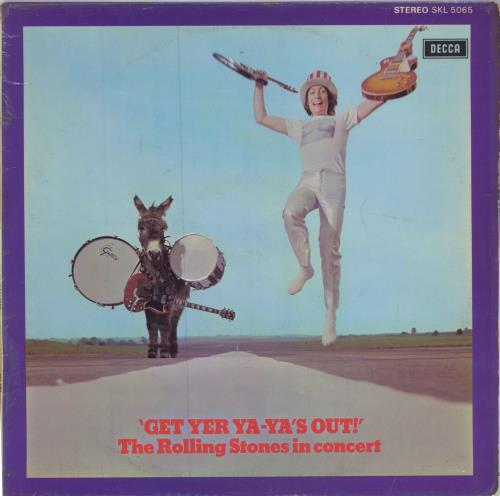 The Rolling Stones Get Yer Ya-Ya's Out - VG vinyl LP album (LP record) South African ROLLPGE785368