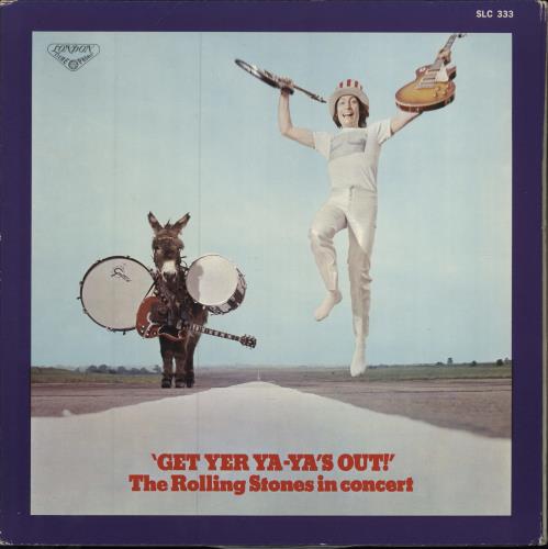 The Rolling Stones Get Yer Ya-Ya's Out vinyl LP album (LP record) Japanese ROLLPGE785808