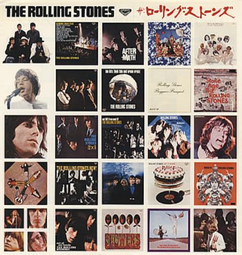 The Rolling Stones Gimme Shelter + Stickers vinyl LP album (LP record) Japanese ROLLPGI146330