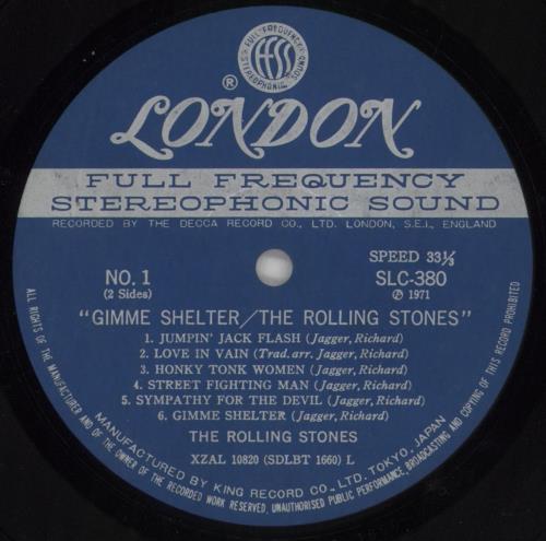 The Rolling Stones Gimme Shelter - Double Obi vinyl LP album (LP record) Japanese ROLLPGI310314
