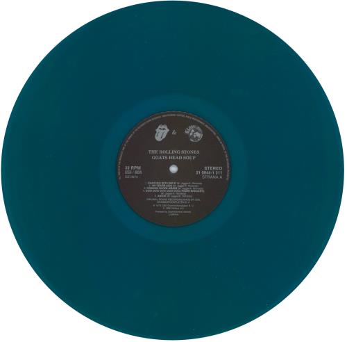 The Rolling Stones Goats Head Soup - Dark Green Vinyl vinyl LP album (LP record) Czech ROLLPGO792984