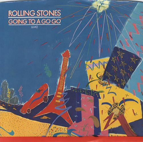 The Rolling Stones Going To A Go Go 7" vinyl single (7 inch record / 45) US ROL07GO48281