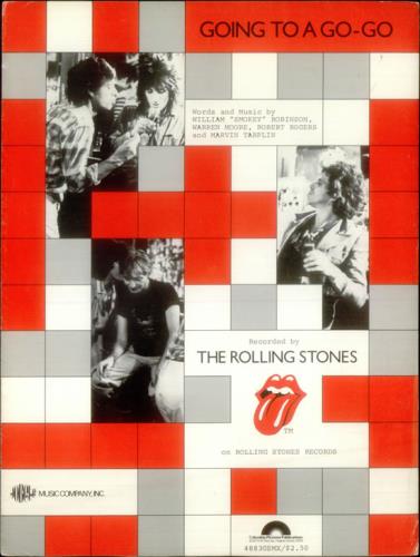 The Rolling Stones Going To A Go-Go sheet music US ROLSMGO546660