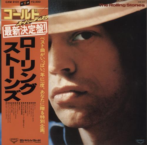 The Rolling Stones Gold Superdisc + Obi vinyl LP album (LP record) Japanese ROLLPGO123794