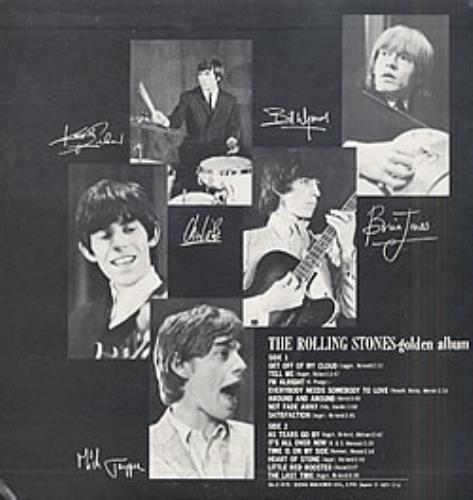 The Rolling Stones Golden Album vinyl LP album (LP record) Japanese ROLLPGO251839