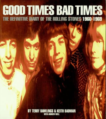The Rolling Stones Good Times Bad Times book UK ROLBKGO386663