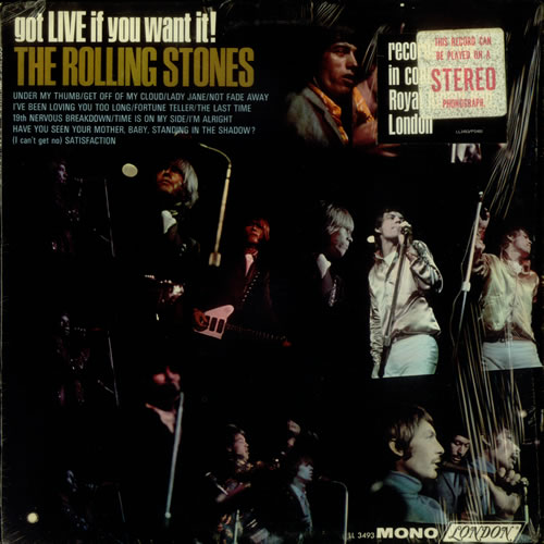The Rolling Stones Got Live If You Want It! - 2nd - USA vinyl LP album (LP record) US ROLLPGO449197