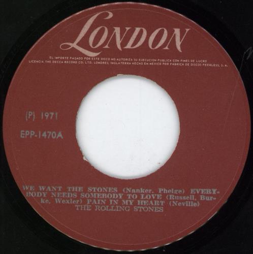 The Rolling Stones Got LIVE If You Want It! - 3RD 7" vinyl single (7 inch record / 45) Mexican ROL07GO796412