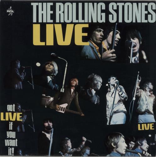 The Rolling Stones Got Live If You Want It! - Nova vinyl LP album (LP record) German ROLLPGO88397