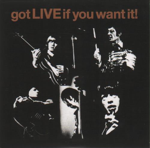The Rolling Stones Got Live If You Want It! - RSD(BF)13 7" vinyl single (7 inch record / 45) US ROL07GO682969