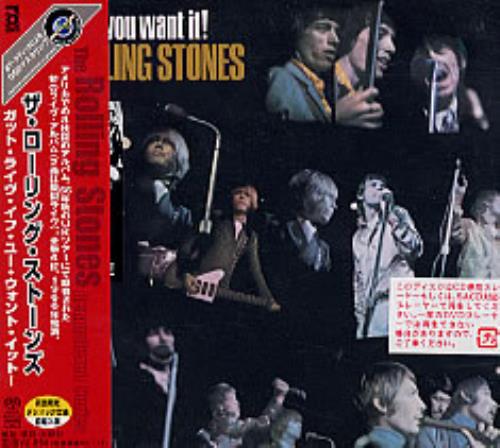 The Rolling Stones Got Live If You Want It! super audio CD SACD Japanese ROLSAGO229138