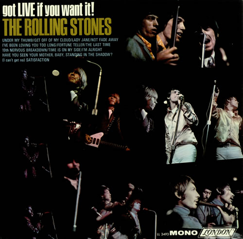 The Rolling Stones Got Live If You Want It - 1st - USA vinyl LP album (LP record) US ROLLPGO211817
