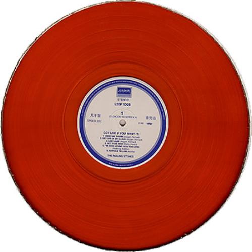 The Rolling Stones Got Live If You Want It - Orange Vinyl vinyl LP album (LP record) Japanese ROLLPGO349279