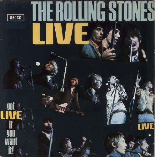The Rolling Stones Got Live If You Want It vinyl LP album (LP record) Dutch ROLLPGO859373