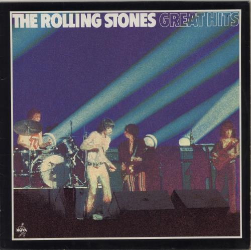 The Rolling Stones Great Hits vinyl LP album (LP record) German ROLLPGR302283