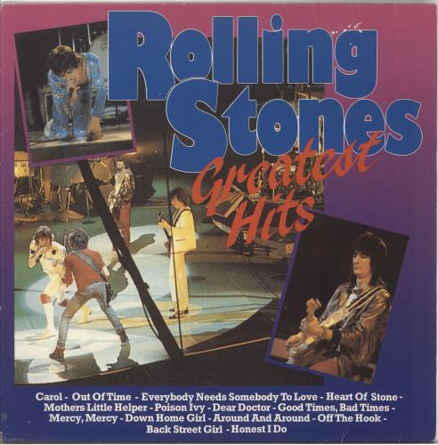 The Rolling Stones Greatest Hits - EX vinyl LP album (LP record) Italian ROLLPGR727592