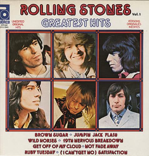 The Rolling Stones Greatest Hits Vol 1 vinyl LP album (LP record) Korean ROLLPGR322470