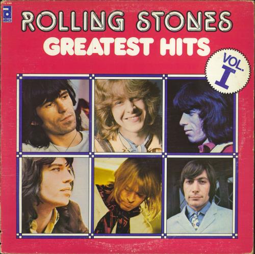 The Rolling Stones Greatest Hits Volume 1 vinyl LP album (LP record) Canadian ROLLPGR306892
