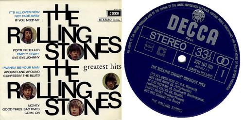 The Rolling Stones Greatest Hits vinyl LP album (LP record) Dutch ROLLPGR232895
