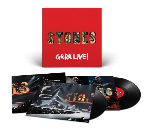 The Rolling Stones GRRR Live! - 180 Gram - Sealed 3-LP vinyl record set (Triple LP Album) UK ROL3LGR806842