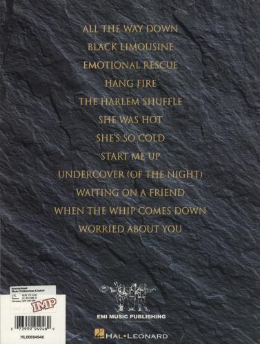 The Rolling Stones Guitar Classics Songbook book UK ROLBKGU876842