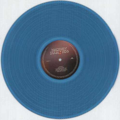 The Rolling Stones Hackney Diamonds - Blue Vinyl & Alternate Cover Artwork vinyl LP album (LP record) UK ROLLPHA886072