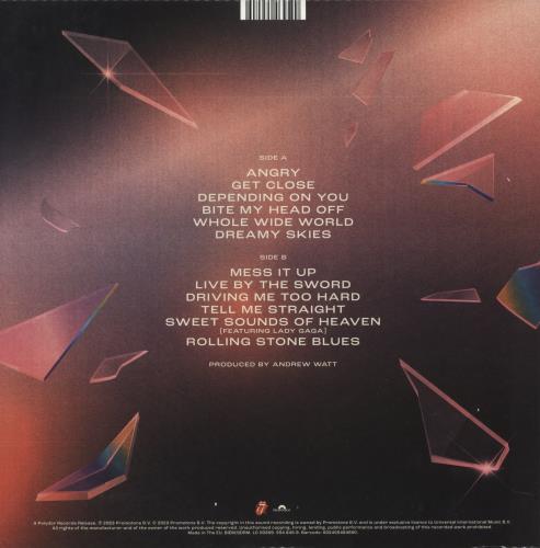 The Rolling Stones Hackney Diamonds - Blue Vinyl & Alternate Cover Artwork vinyl LP album (LP record) UK ROLLPHA886072