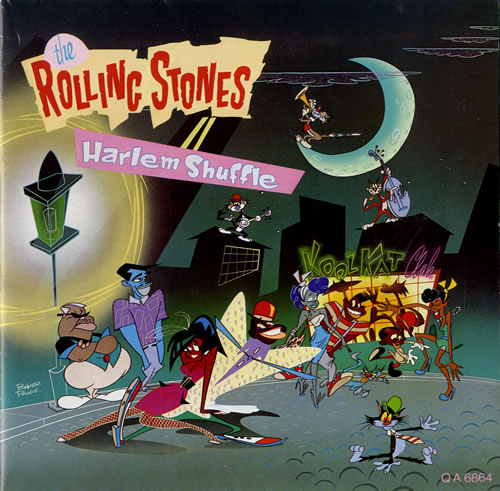 The Rolling Stones Harlem Shuffle - Poster Sleeve 7" vinyl single (7 inch record / 45) UK ROL07HA51458