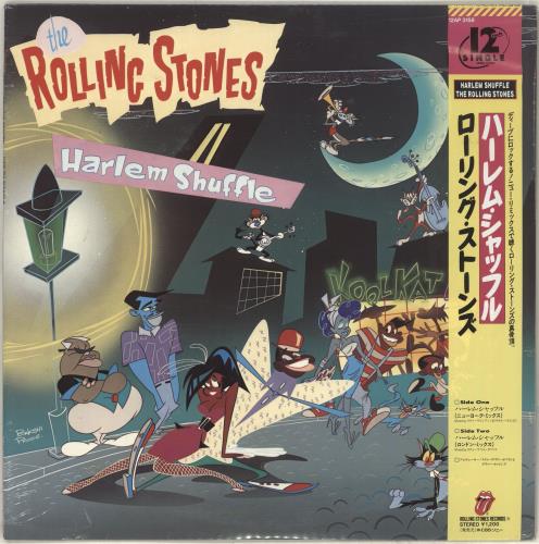 The Rolling Stones Harlem Shuffle - Sealed 12" vinyl single (12 inch record / Maxi-single) Japanese ROL12HA716040