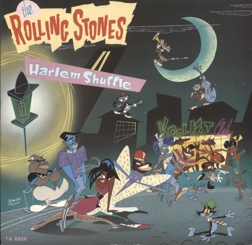 The Rolling Stones Harlem Shuffle 12" vinyl single (12 inch record / Maxi-single) UK ROL12HA41122