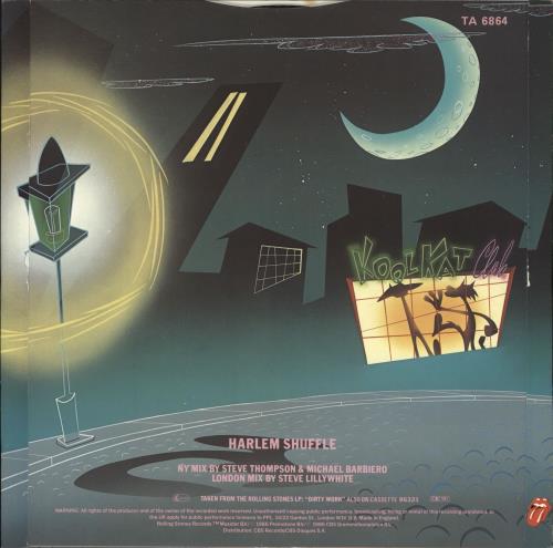 The Rolling Stones Harlem Shuffle 12" vinyl single (12 inch record / Maxi-single) UK ROL12HA41122