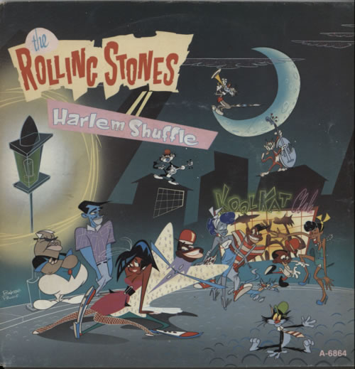 The Rolling Stones Harlem Shuffle 7" vinyl single (7 inch record / 45) Dutch ROL07HA48242