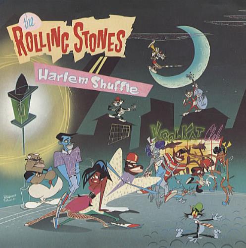 The Rolling Stones Harlem Shuffle 7" vinyl single (7 inch record / 45) US ROL07HA58265