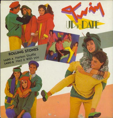 The Rolling Stones Harlem Shuffle 7" vinyl single (7 inch record / 45) Peruvian ROL07HA778607