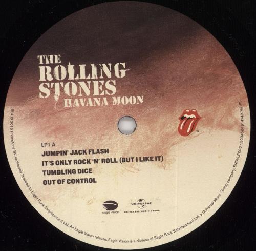 The Rolling Stones Havana Moon - 180gram + DVD 3-LP vinyl record set (Triple LP Album) UK ROL3LHA727439