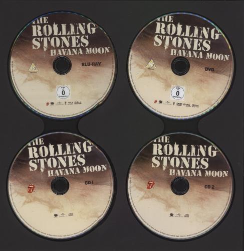The Rolling Stones Havana Moon - Deluxe Edition 3-disc CD/DVD Set UK ROL3DHA785904