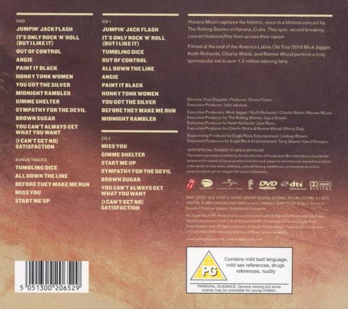 The Rolling Stones Havana Moon - Sealed 3-disc CD/DVD Set UK ROL3DHA804909