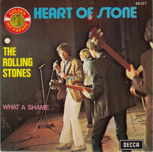 The Rolling Stones Heart Of Stone - Golden Hit-Parade - 3m 7" vinyl single (7 inch record / 45) French ROL07HE64385