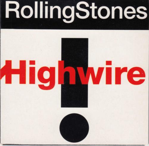 The Rolling Stones Highwire 3" CD single (CD3) Dutch ROLC3HI93958