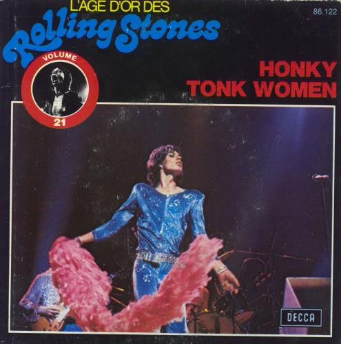 The Rolling Stones Honky Tonk Women - EX 7" vinyl single (7 inch record / 45) French ROL07HO813220