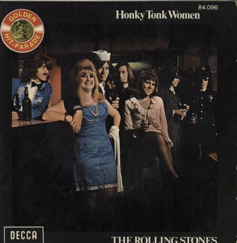 The Rolling Stones Honky Tonk Women 7" vinyl single (7 inch record / 45) French ROL07HO776985