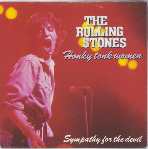 The Rolling Stones Honky Tonk Women 7" vinyl single (7 inch record / 45) Dutch ROL07HO790735