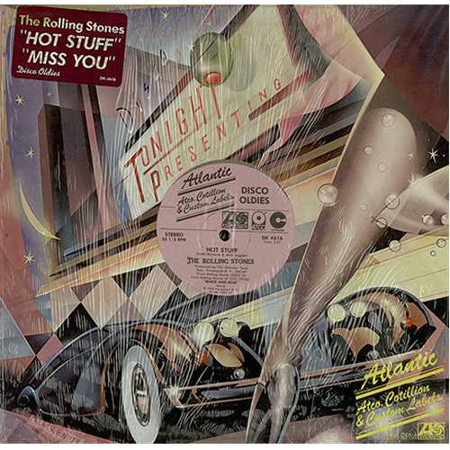 The Rolling Stones Hot Stuff 12" vinyl single (12 inch record / Maxi-single) US ROL12HO406705