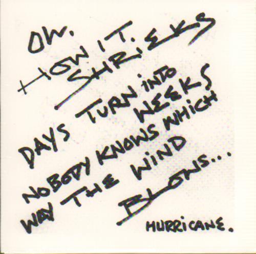 The Rolling Stones Hurricane CD single (CD5 / 5") US ROLC5HU356974