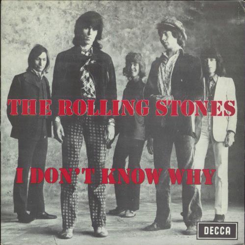 The Rolling Stones I Don't Know Why 7" vinyl single (7 inch record / 45) Belgian ROL07ID667714